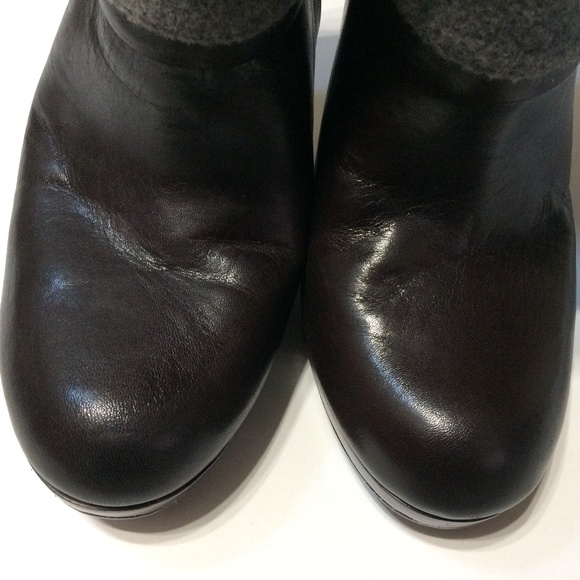 Cole Haan Air Kennedy Flannel & Leather Boots - Picture 4 of 9